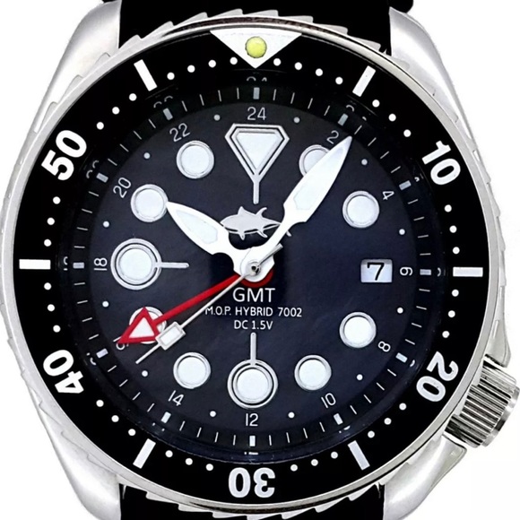 Seiko | Accessories | Seiko 702 Tuna Diver Gmt Watch Wsawtooth Bezel |  Poshmark